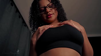 Teasing you with my huge soft boobs – pov boobjob and boob worship