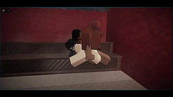 Joven perdida se encuentra con dos enormes bbc