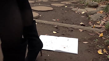 Make dirty shoe footprints on a white notebook
