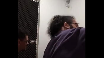 Fritando no estúdio