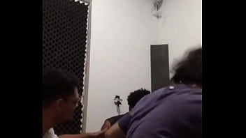 Fritando no estúdio