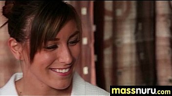 Lucky client gets a full service massage 5