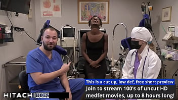 Freshman gets mandatory hitachi orgasm from doctor tampa rina arem