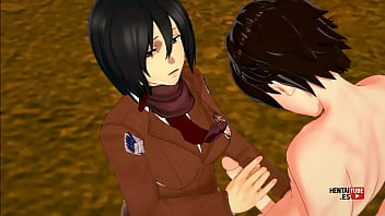 Shingeki no kyojin hentai shifting mikasa’s decisive jerk drive culminates in eren's depth charges Shingeki no kyojin hentai shifting mikasa’s decisive jerk drive culminates in eren's depth charges