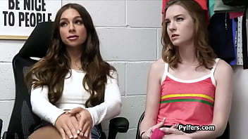 Girlfriends blowing officer at once