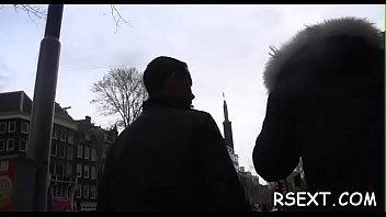 Horny chick gives hot oral stimulation