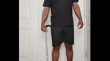 Good morning getting undressed to spread buttocks open