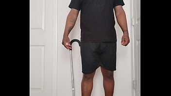 Good morning getting undressed to spread buttocks open