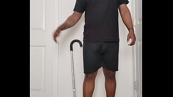 Good morning getting undressed to spread buttocks open