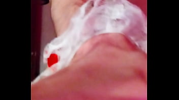 Hot fuck in the kitchen in beautiful underwear and big asses