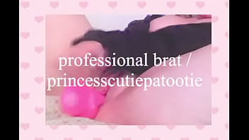 Princesscutiepatootie playing with herself until she cums