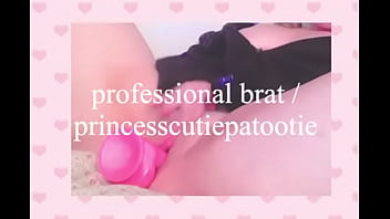 Princesscutiepatootie playing with herself until she cums