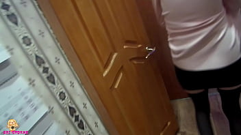 The student cheated on the guy and got punished by her husband pissing in her mouth