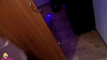 The student cheated on the guy and got punished by her husband pissing in her mouth