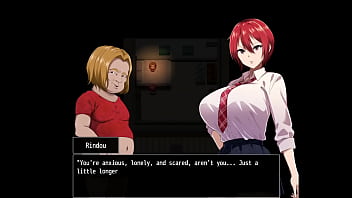 月夜に輝く赤い華 1