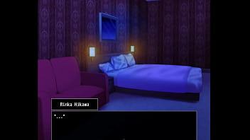 月夜に輝く赤い華 1