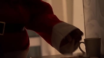 Evie olson gets pussy destroyed by big dick santa