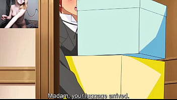 Post orgasm stroking makes him beg her to stop