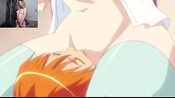 Post orgasm stroking makes him beg her to stop