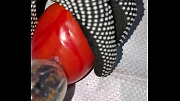 Hot and sexy tomato was seduced