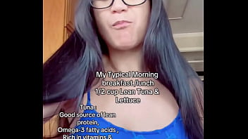 My typical morning breakfast 1 2 cup lean tuna & lettucegeorgia