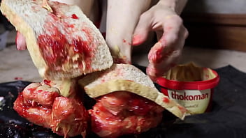 Peanut butter jelly & a foot fetish fantasy