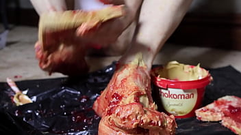 Peanut butter jelly & a foot fetish fantasy
