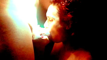 Ariel ortiz takes her stepfather outside and gives him a good blowjob