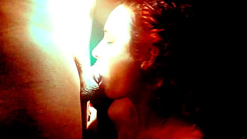 Ariel ortiz takes her stepfather outside and gives him a good blowjob