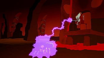 Tight teen busted by some ghosts happy halloween