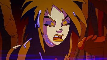 Tight teen busted by some ghosts happy halloween