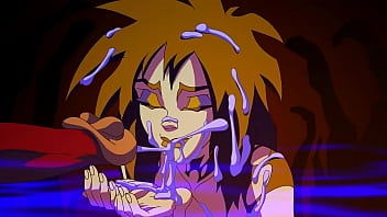 Tight teen busted by some ghosts happy halloween