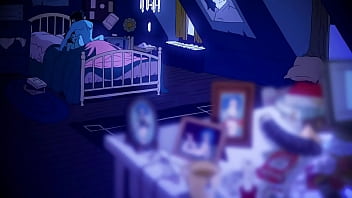 Tight teen busted by some ghosts happy halloween