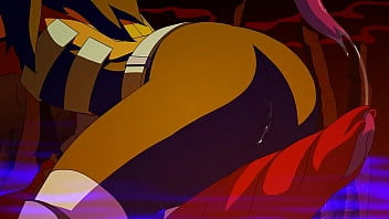 Tight teen busted by some ghosts happy halloween