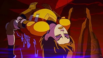 Tight teen busted by some ghosts happy halloween