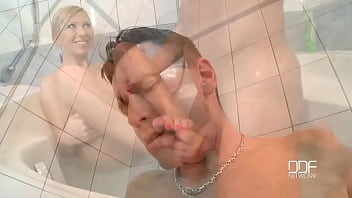 Newbie's nimble footjob