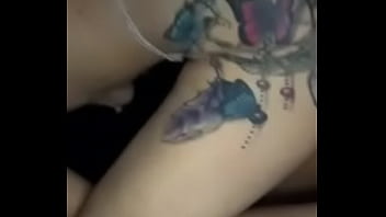 Snowbunny grindin on big black dick