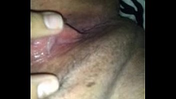 Playing with my big clit