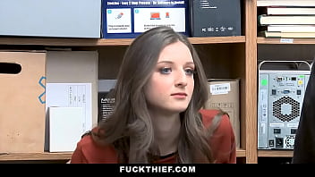 Angry cop fucking shoplifting teen