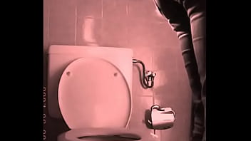 Hidden cam toilet spy