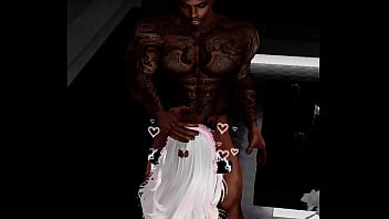 Imvu termino llena de leche por la bbc de un negro