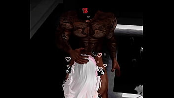 Imvu termino llena de leche por la bbc de un negro