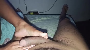 Paja pies despues del pedicure la conoci en