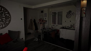 Step mom’s naughty routine turns into hot creampie in shared bed