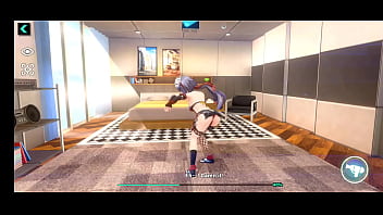 Itsuki playing porn game 04