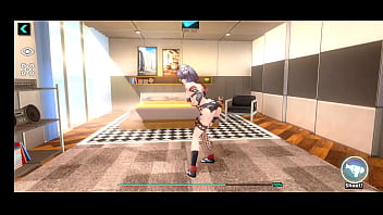 Itsuki playing porn game 04