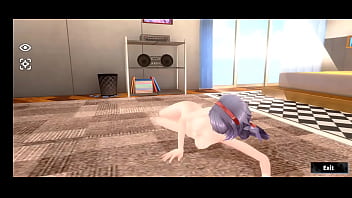 Itsuki playing porn game 04