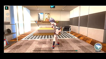 Itsuki playing porn game 04