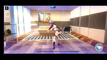 Itsuki playing porn game 04