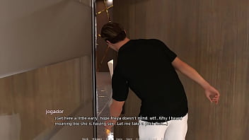 Hot sex at the job interview boss with big boobs